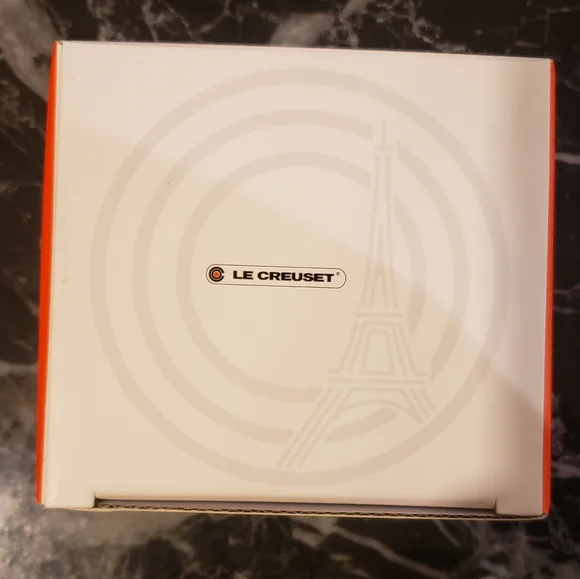 Le Creuset Eiffel Tower Petite Cocotte With Lid, 8 Oz., Indigo - Picture 4 of 4